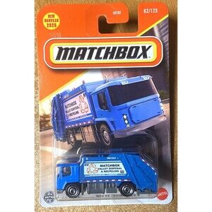 2025 Matchbox - #62 MBX EV Trash Truck